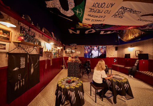 Installation view, Array Collective at the Turner Prize 2021, Herbert Art Gallery and Museum, Coventry.