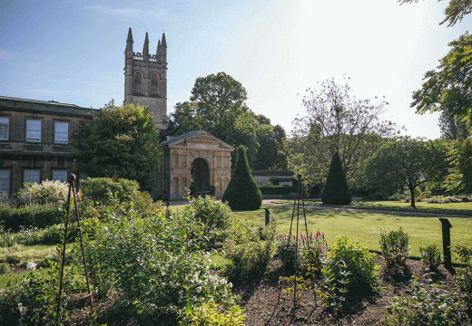 Oxford Botanic Garden in 2021.