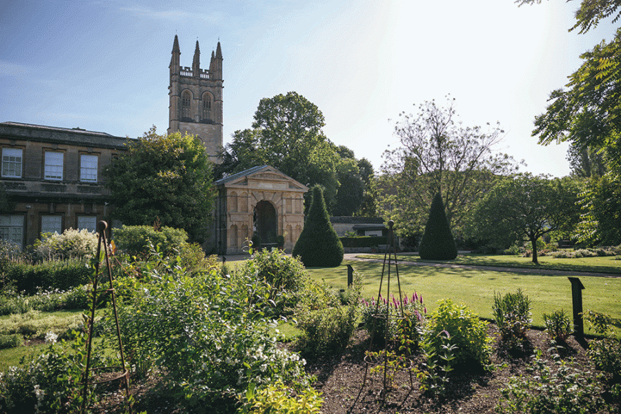 Oxford Botanic Garden in 2021.