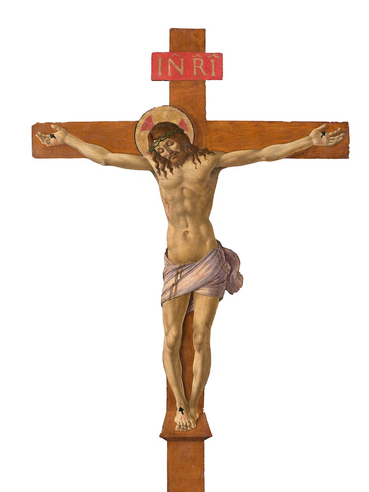 Crucifix (c. 1490–95), Sandro Botticelli. 