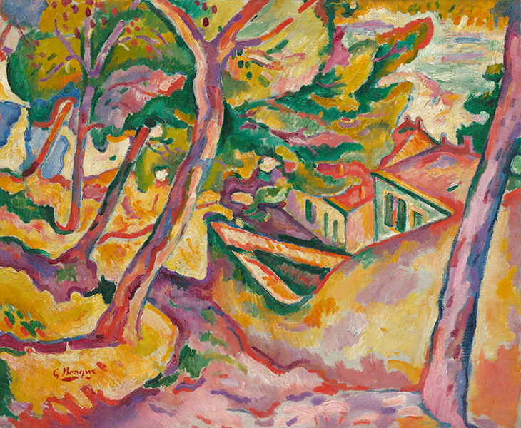 Landscape at L’Estaque (1907), Georges Braque.