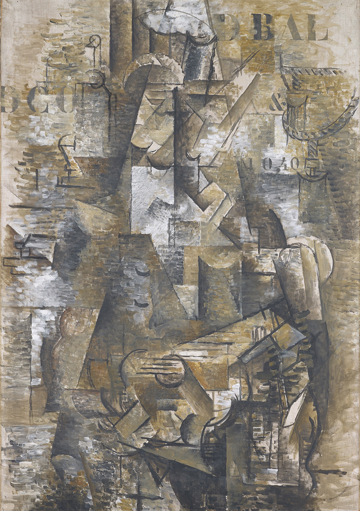 The Portuguese (The Emigrant) (1911–12), Georges Braque.