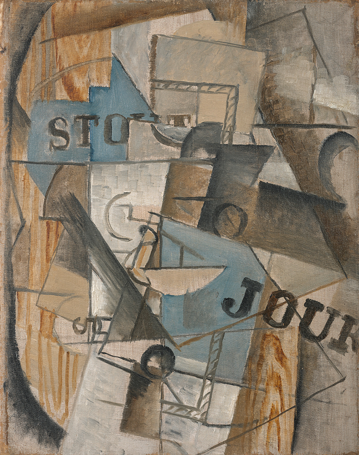 Bar Stout’s Table (1912–13), Georges Braque.