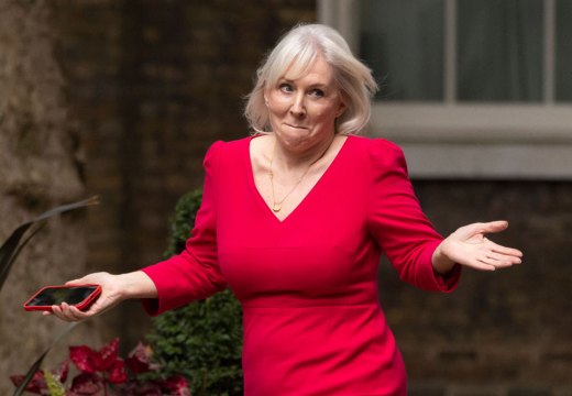 Nadine Dorries at Downing Street on 15 September 2021.