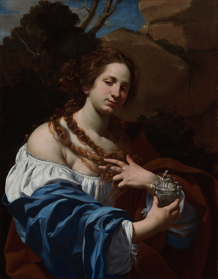 Virginia da Vezzo, the Artist's Wife, as the Magdalen