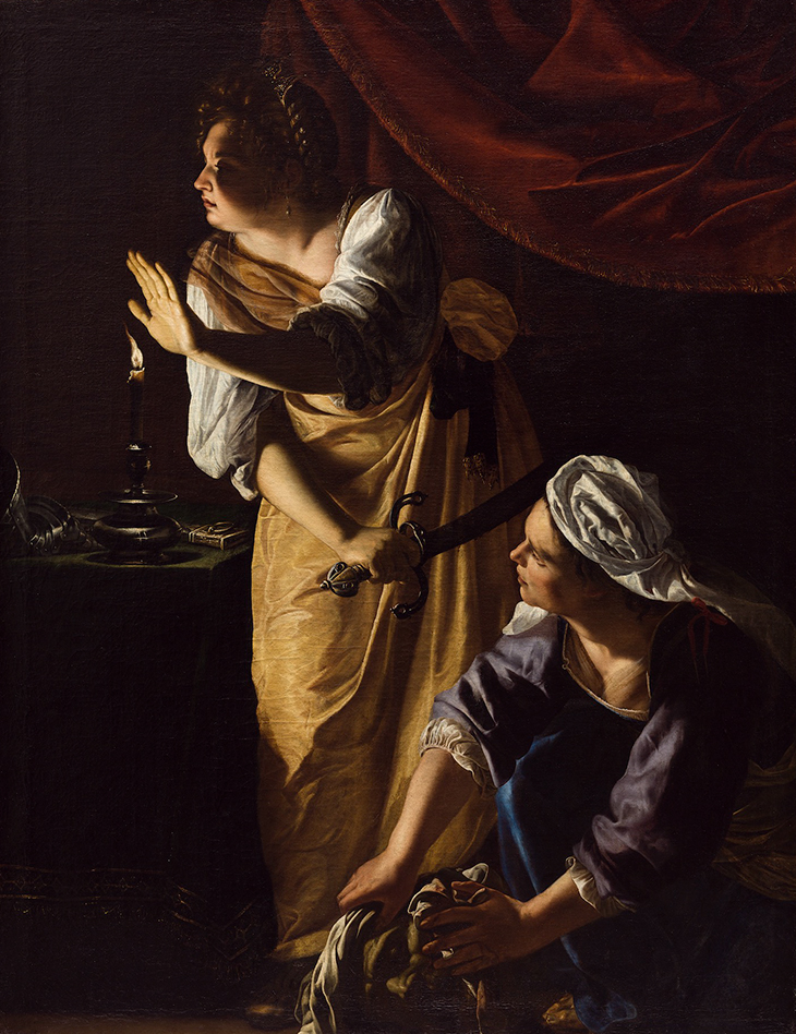Judith and her Maidservant (1623–25), Artemisia Gentileschi. Detroit Institute of Arts