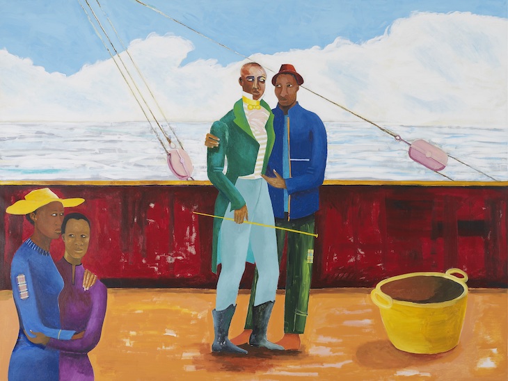 The Captain and The Mate (2017–18), Lubaina Himid. 