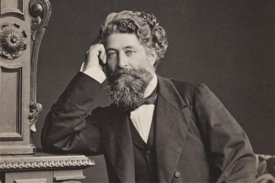 Henri Cernuschi photographed in 1876 by Count Stanislaw Julian Ostrorog (‘Walery’).