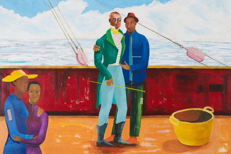 The Captain and The Mate (2017–18), Lubaina Himid.