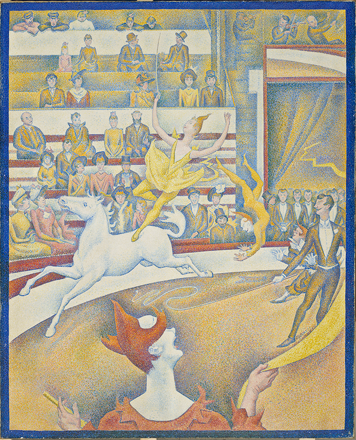 The Circus (1893), Georges Seurat. 