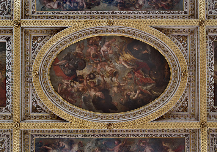Rubens’ ceiling at Banqueting House.
