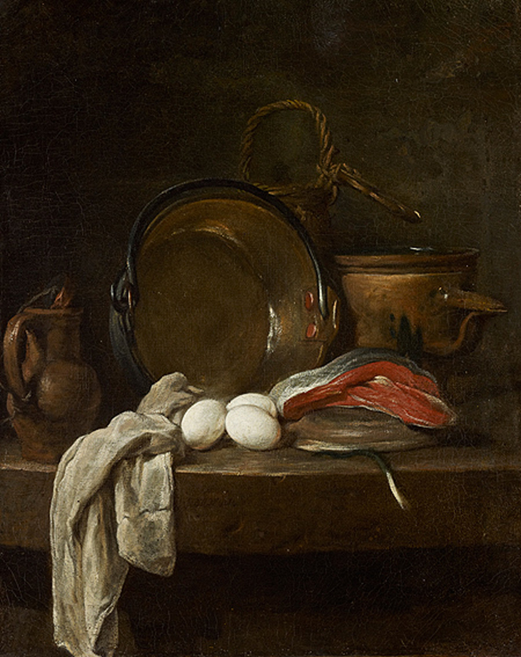 Still-life: The Kitchen Table (c. 1733–34), Jean-Baptiste Siméon Chardin.