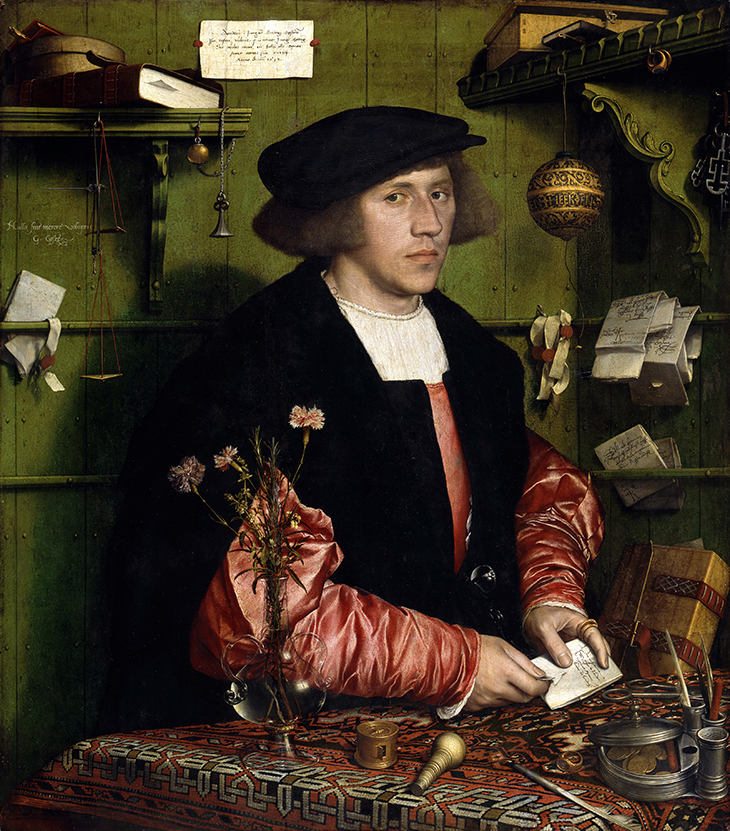 The merchant George Gisze (1532), Hans Holbein the Younger.