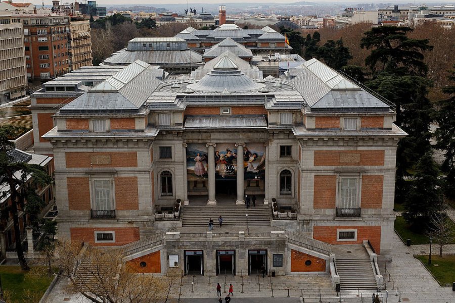 The Prado in Madrid.