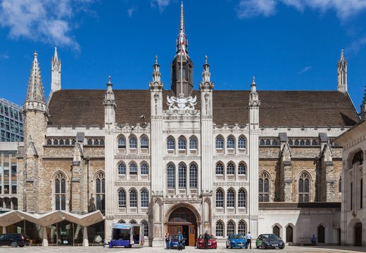 Guildhall in the City of London, photographed in 2014.