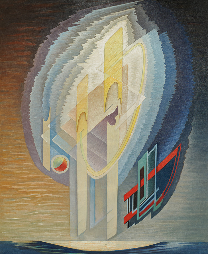 Abstract Painting No. 95 (1939), Lawren Harris.
