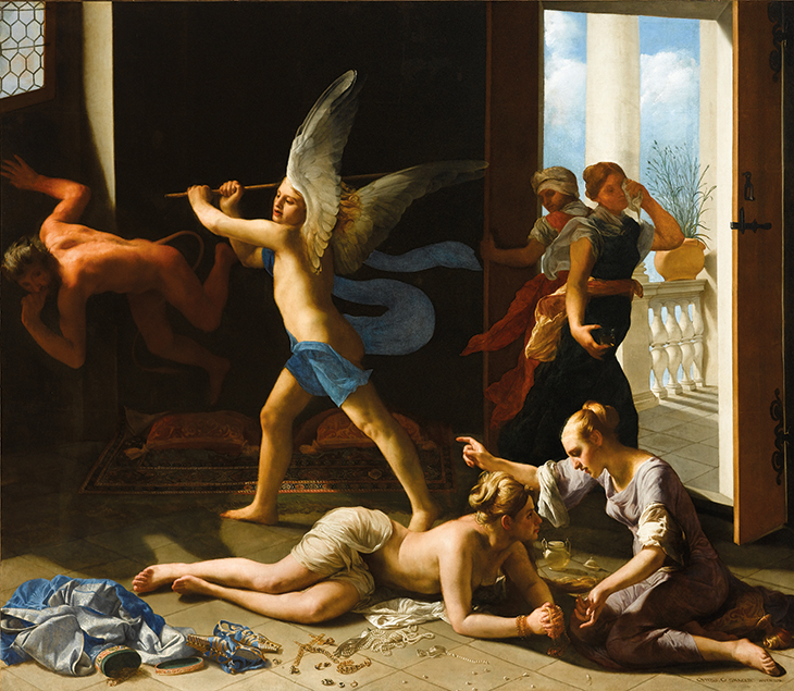 The Conversion of Mary Magdalene (c. 1661–62), Guido Cagnacci (1601–63). Norton Simon Museum, Pasadena