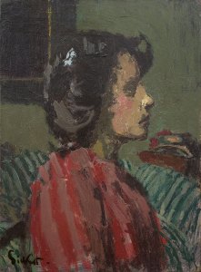 Portrait of Mrs Barrett (1906), Walter Sickert.
