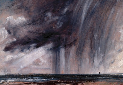 Rainstorm over the Sea (c. 1824–28), John Constable.