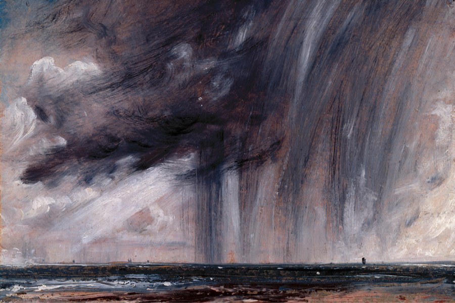 Rainstorm over the Sea (c. 1824–28), John Constable.