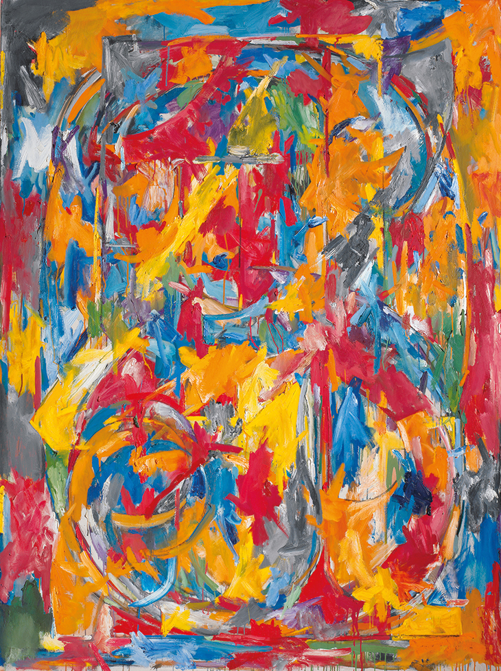 0 through 9 (1960), Jasper Johns. Private collection.