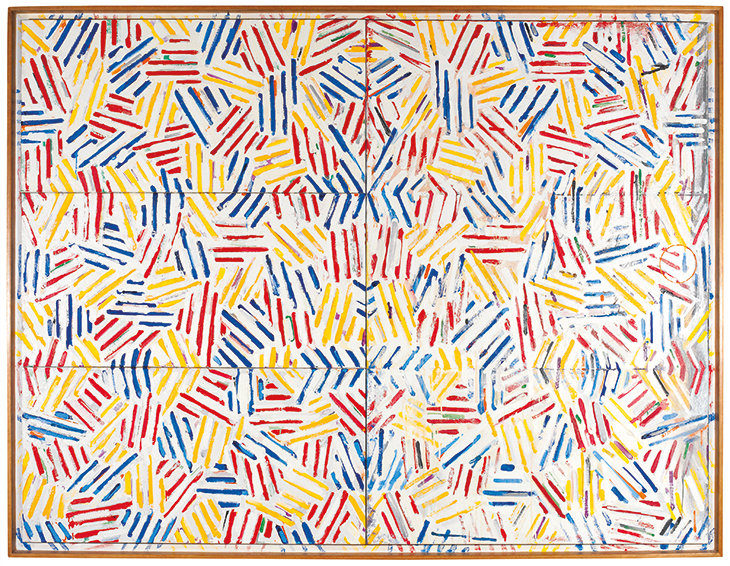 Corpse and Mirror II (1974–75), Jasper Johns. Collection of the artist.