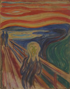 The Scream (1910), Edvard Munch.