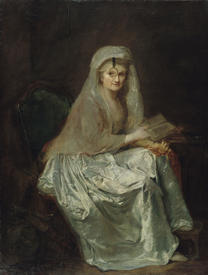 Self-portrait (1782), Anna Dorothea Therbusch.