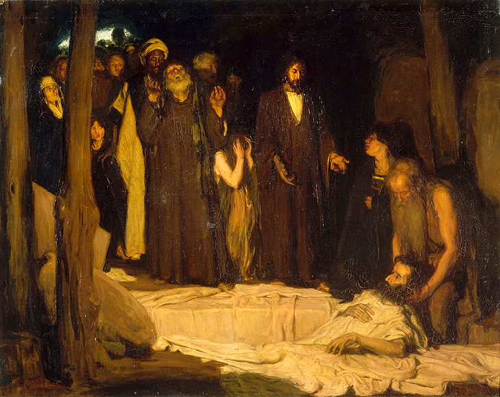 The Resurrection of Lazarus (1896), Henry Ossawa Tanner. 