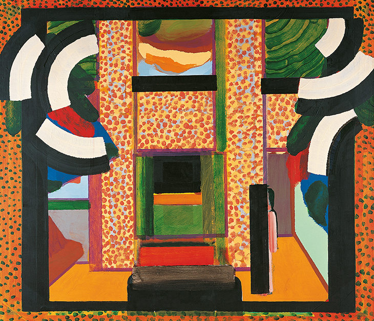 Grantchester Road (1975), Howard Hodgkin. Pallant House Gallery, Chichester.