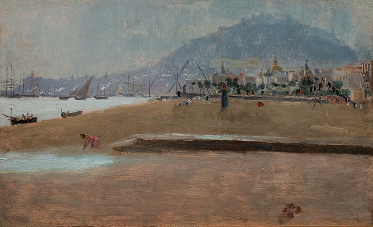 The Beach at Marseille (1901), James Abbot McNeill Whistler.