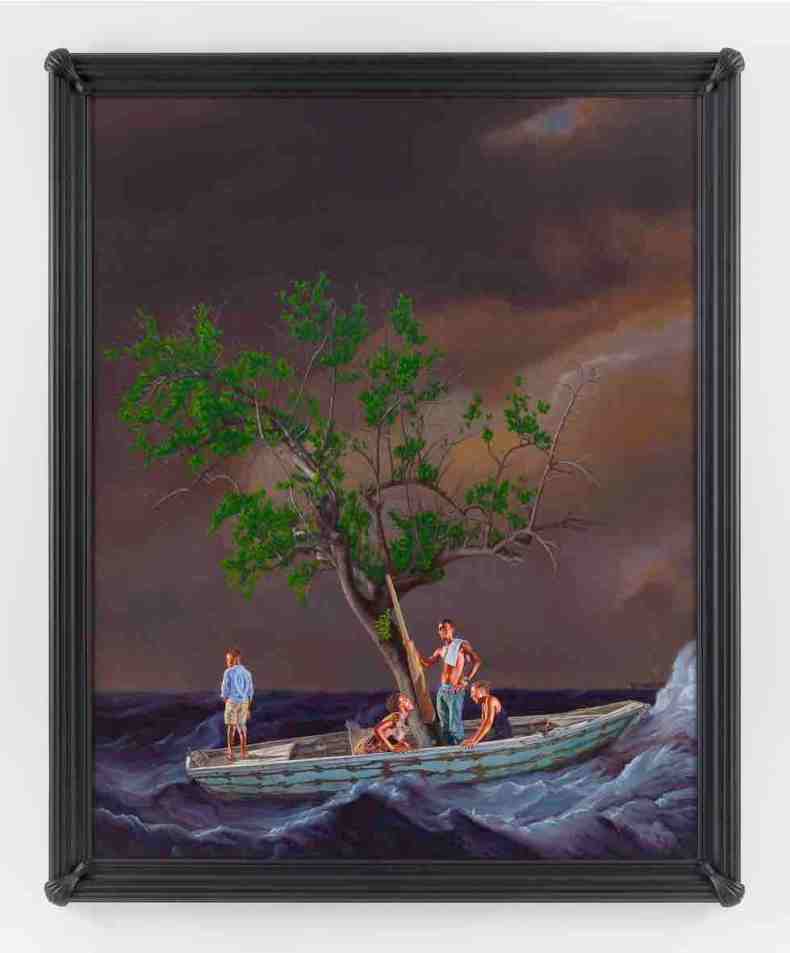 Ship of Fools (2017), Kehinde WIley. Royal Museums Greenwich, London.