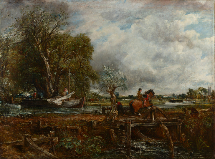 The Leaping Horse (1825), John Constable. Royal Academy of Arts, London. Photo: Prudence Cuming Associates Limited; © Royal Academy of Arts, London