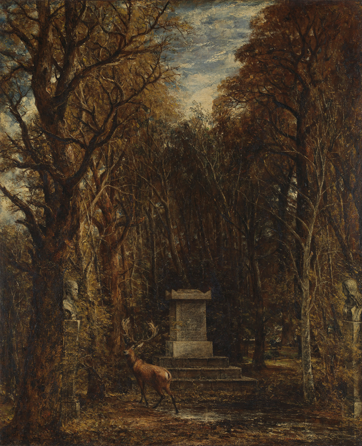 Cenotaph to the Memory of Sir Joshua Reynolds (1833–36), John Constable. National Gallery, London