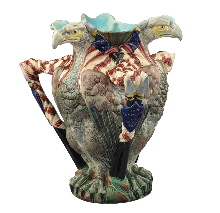 Memorial vase (c. 1876), W.T. Copeland & Sons.