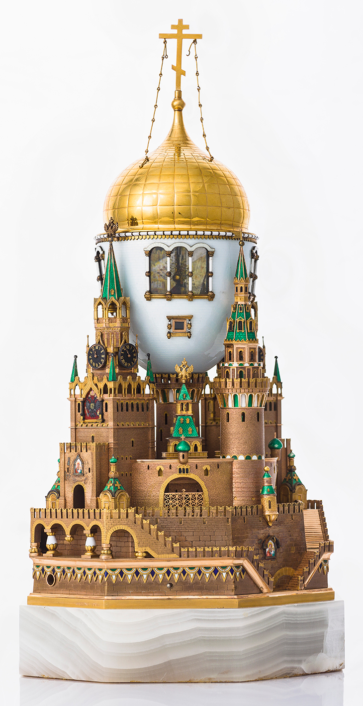 Moscow Kremlin Egg (1906), Fabergé.