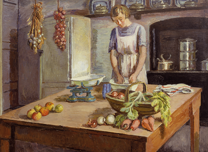The Kitchen (c. 1943), Vanessa Bell.