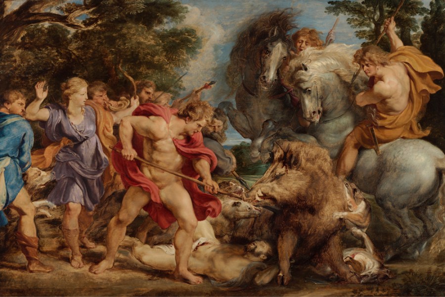 The Calydonian Boar Hunt (c. 1611–12), Peter Paul Rubens.