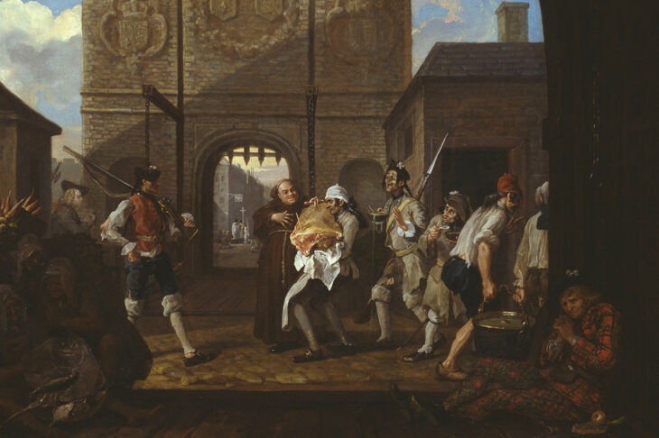 O, the Roast Beef of England (The Gate of Calais) (1748), William Hogarth. Tate, London