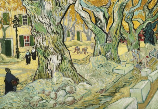 The Road Menders (1889), Van Gogh. The Phillips Collection, Washington, D.C.