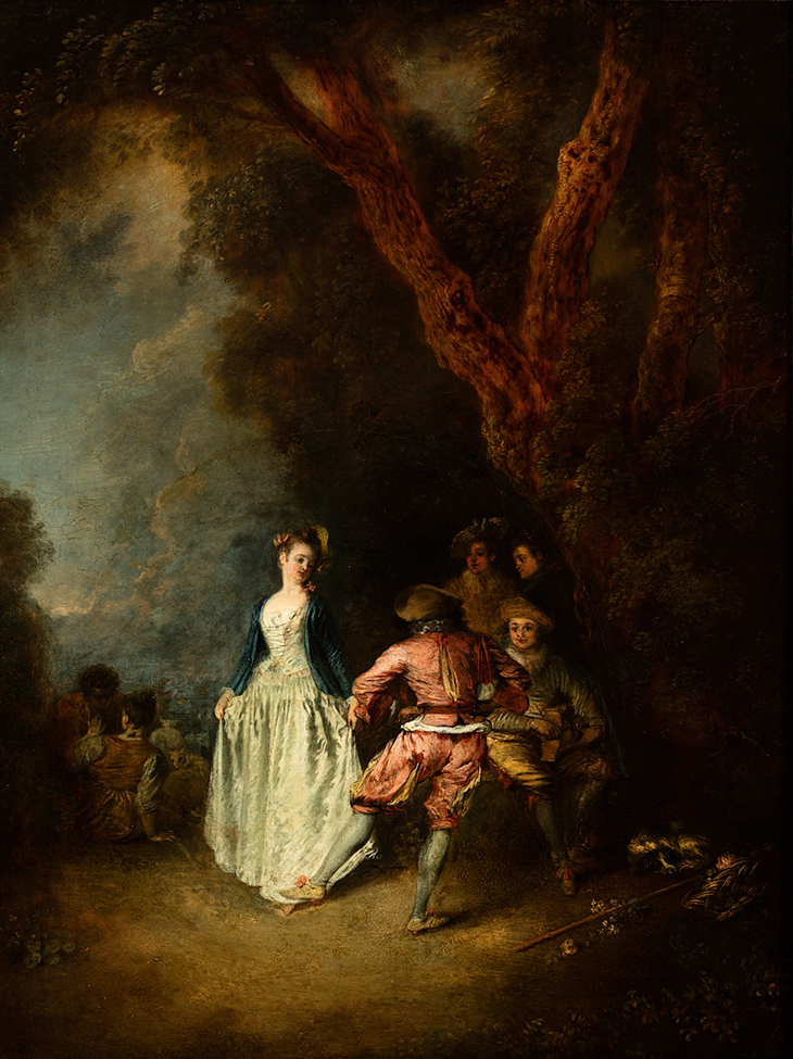 The Country Dance (La Danse paysanne) (1711), Jean Antoine Watteau. 