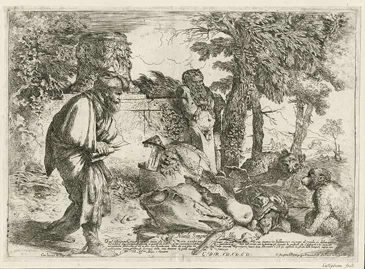 Diogenes seeking a virtuous man (c. 1645–47), Giovanni Benedetto Castiglione. 