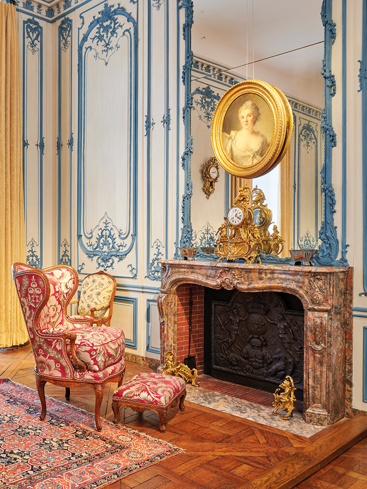 Period room in the Musée Carnavalet – Histoire de Paris. 