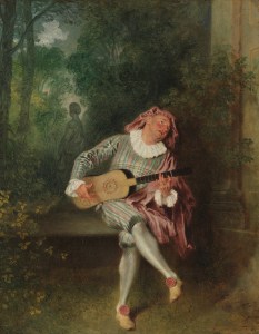 Mezzetin (c. 1718–20), Antoine Watteau. Metropolitan Museum of Art, New York