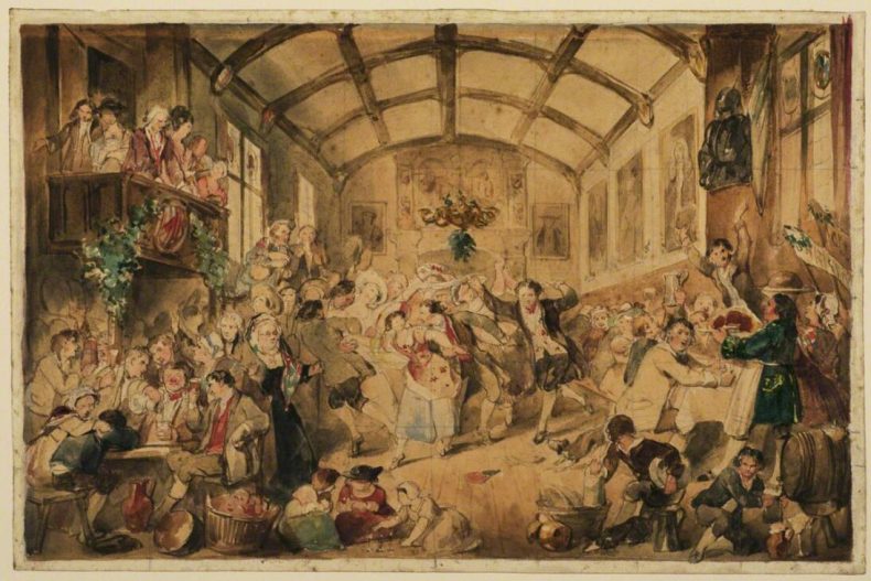 Christmas Party, John Leech (1817–64). The Courtauld, London.