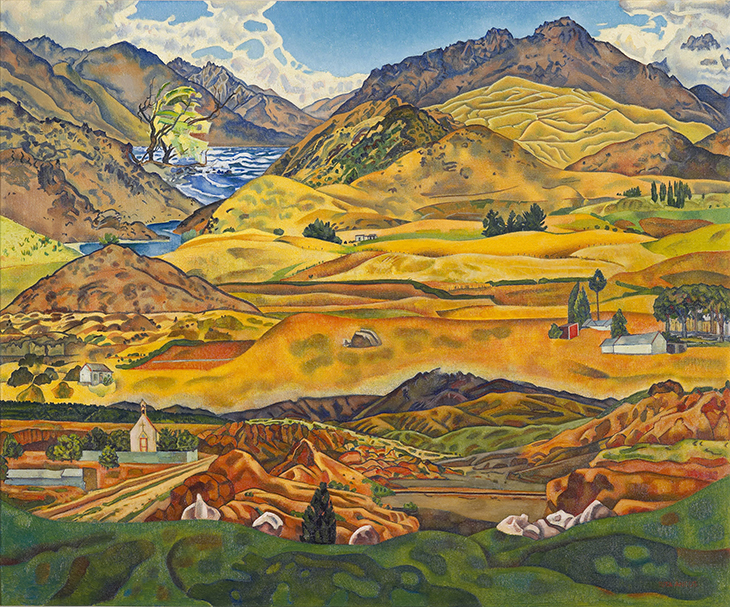 Central Otago (1953/56–69), Rita Angus.