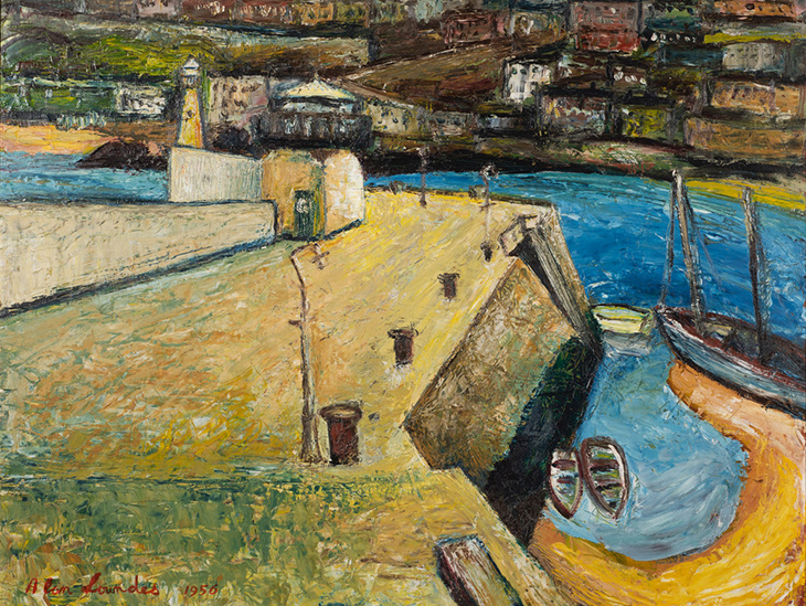 The Harbour, St. Ives (1956), Alan Lowndes