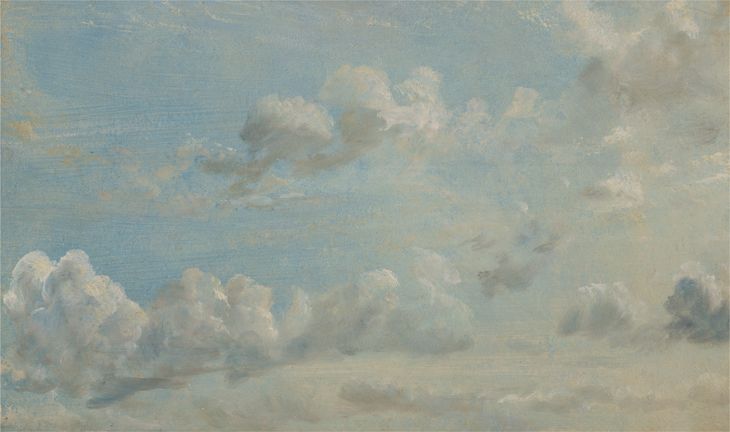 Cloud Study (1822), John Constable. Yale Center of British Art. 