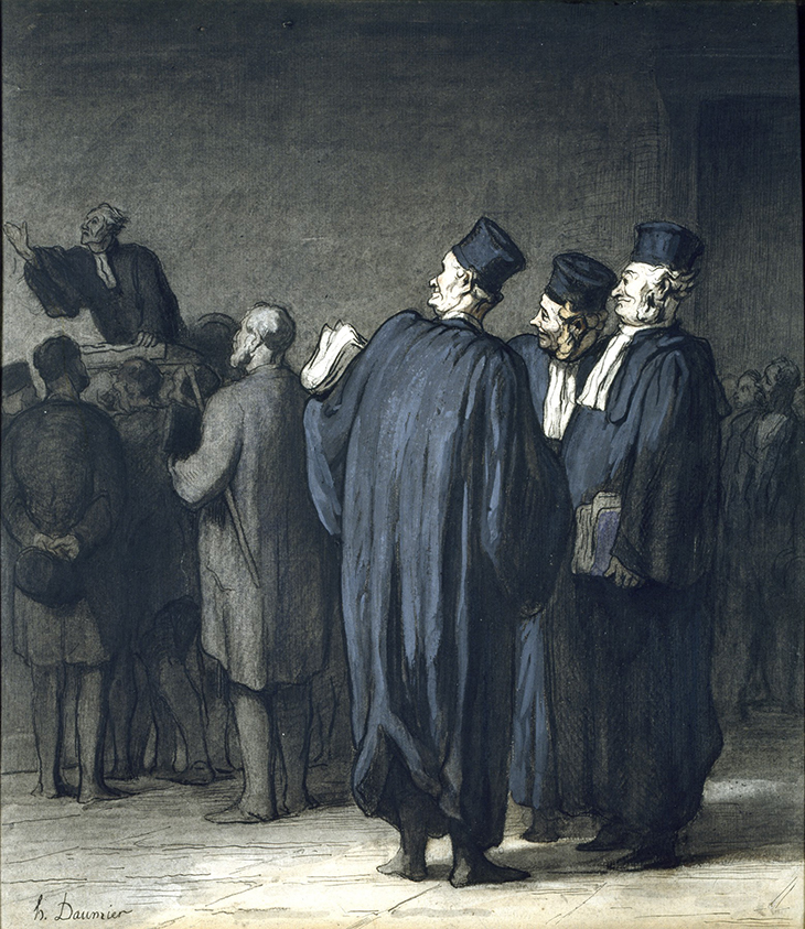 The Lawyers, Honoré Daumier