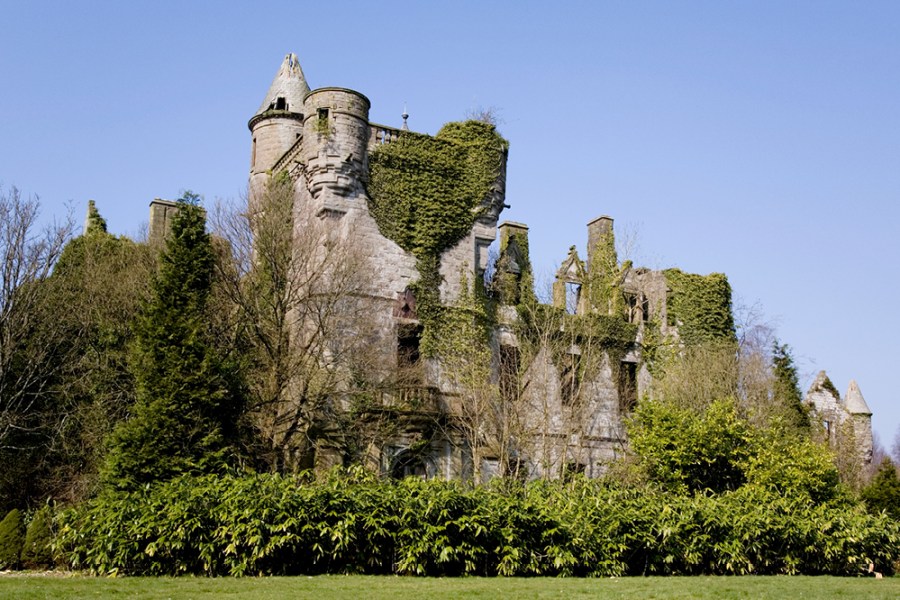 Buchanan Castle, Stirlingshire, as it is today.